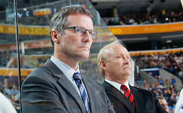 James Patrick is a Stars assistant coach under Lindy Ruff. (Bill Wippert/NHL/Getty Images)